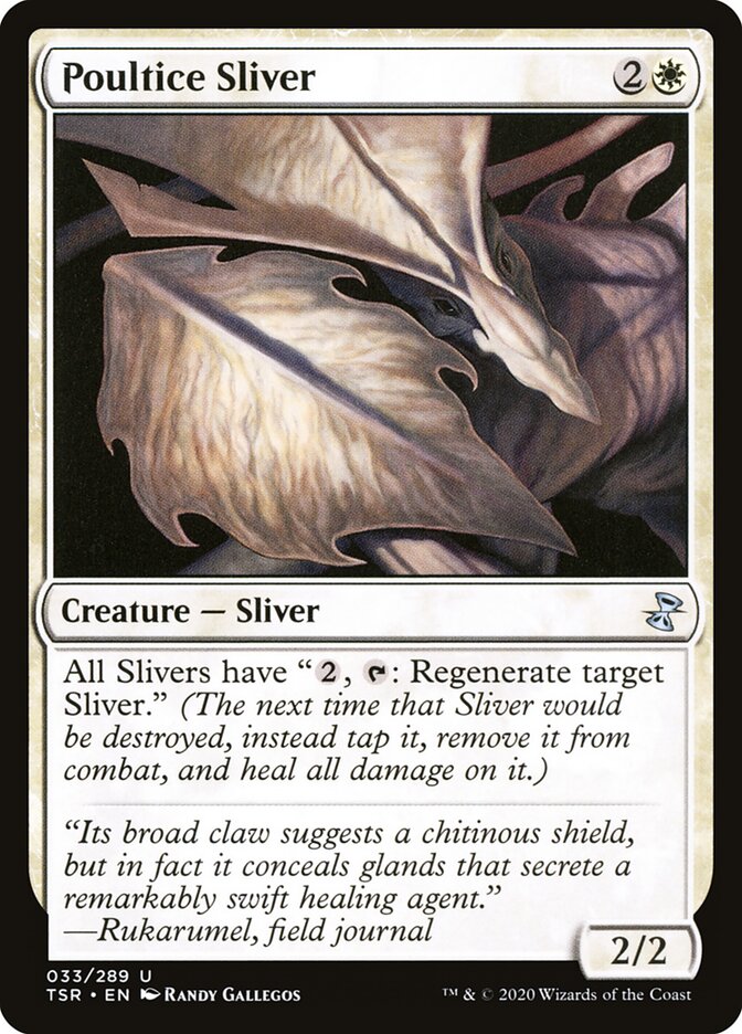Poultice Sliver (33) - Time Spiral Remastered (TSR)