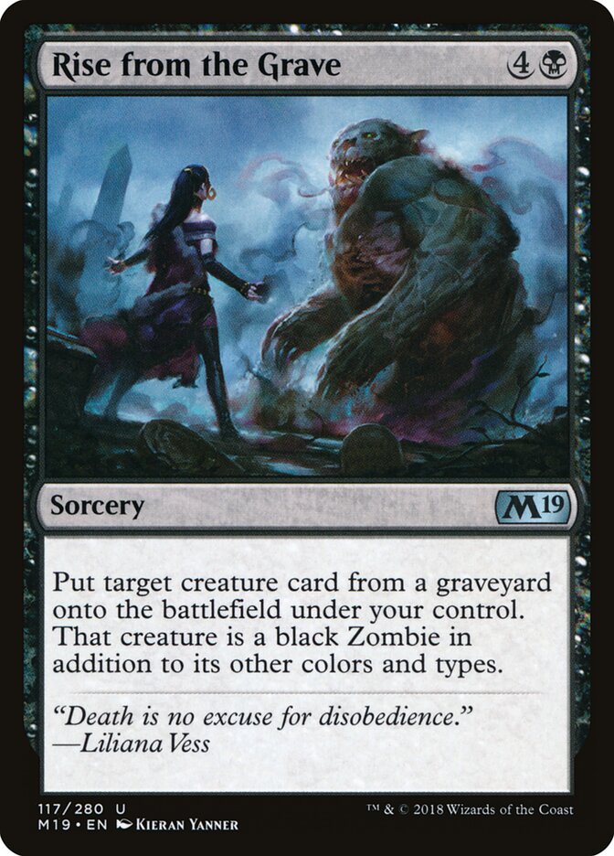 Rise from the Grave (117) - Core Set 2019 (M19)