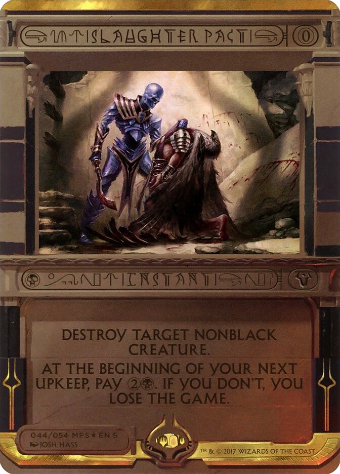 Slaughter Pact (44) - Amonkhet Invocations (MP2)