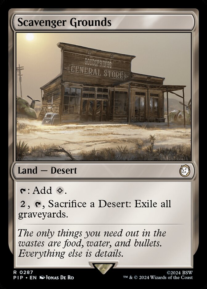 Scavenger Grounds - [Foil] Fallout (PIP)