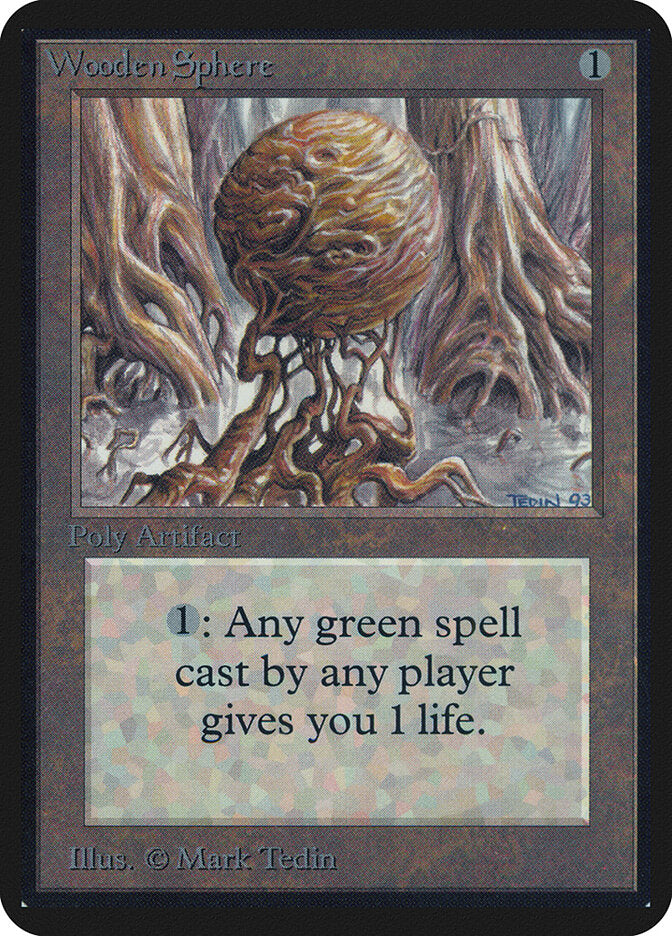 Wooden Sphere (276) - Limited Edition Alpha (LEA)