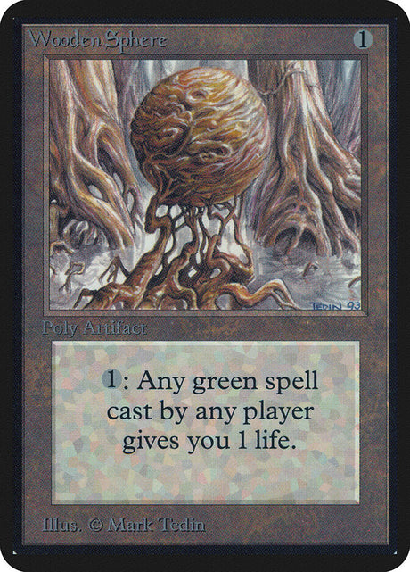 Wooden Sphere (276) - Limited Edition Alpha (LEA)