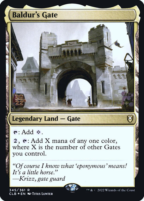 Baldur's Gate (345s) - Battle for Baldur's Gate Promos (PCLB)
