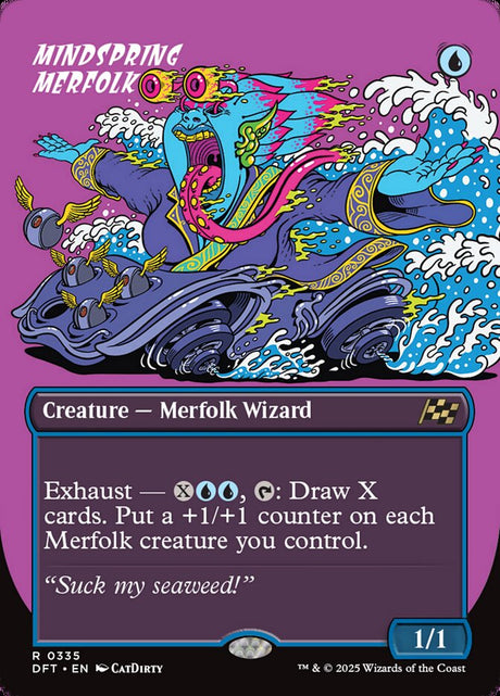 Mindspring Merfolk (335) - Aetherdrift (DFT)