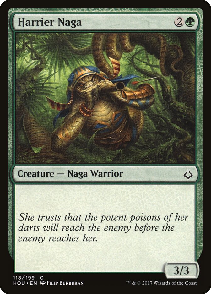 Harrier Naga (118) - Hour of Devastation (HOU)