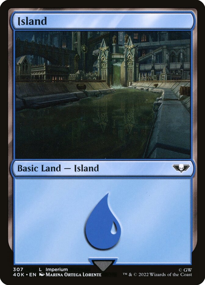 Island (307) - Warhammer 40,000 Commander (40K)