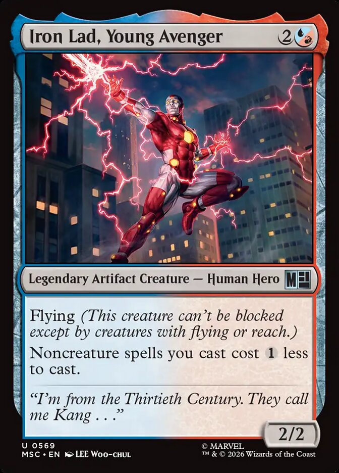 Iron Lad, Young Avenger (569) - Marvel Super Heroes Commander (MSC)