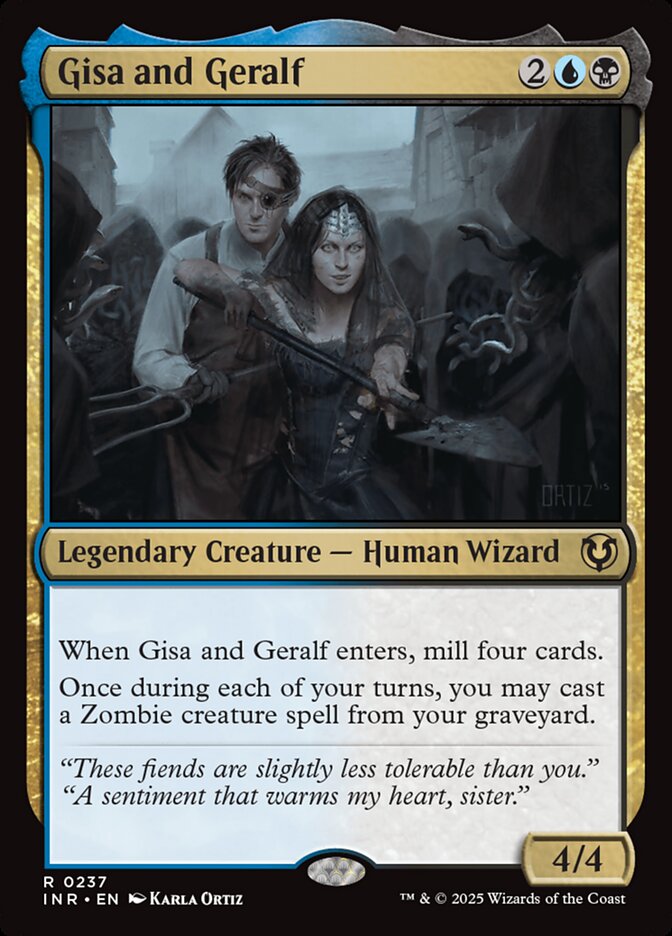 Gisa and Geralf - [Foil] Innistrad Remastered (INR)