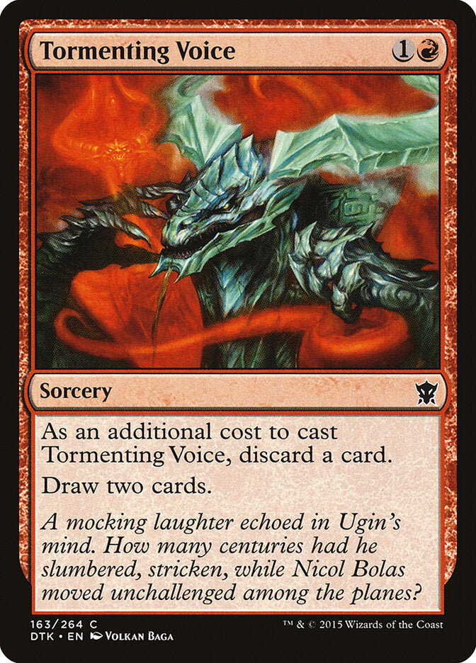 Tormenting Voice (163) - Dragons of Tarkir (DTK)