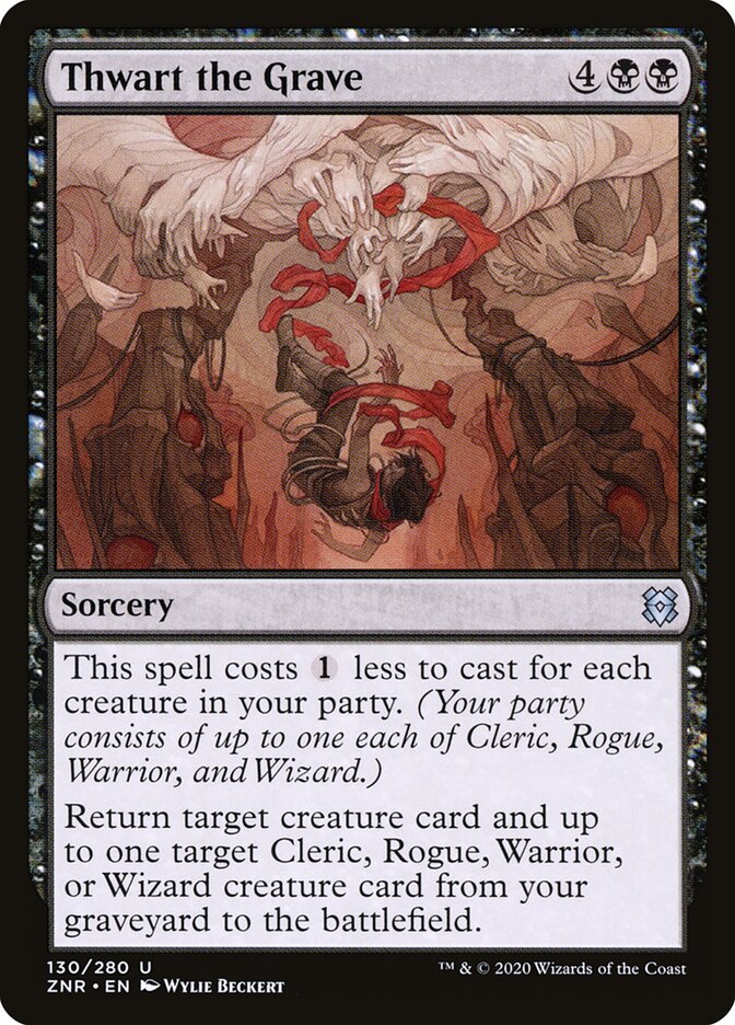 Thwart the Grave (130) - Zendikar Rising (ZNR)