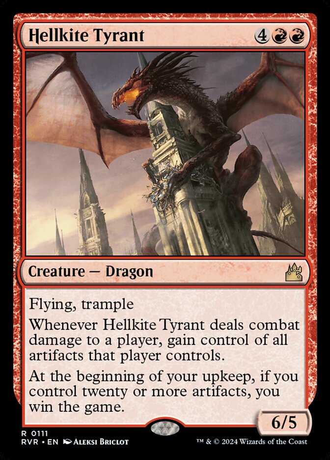 Hellkite Tyrant (111) - Ravnica Remastered (RVR)