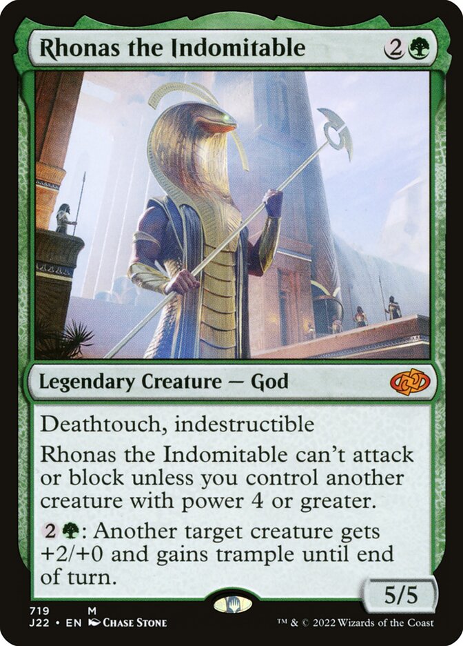 Rhonas the Indomitable (719) - Jumpstart 2022 (J22)