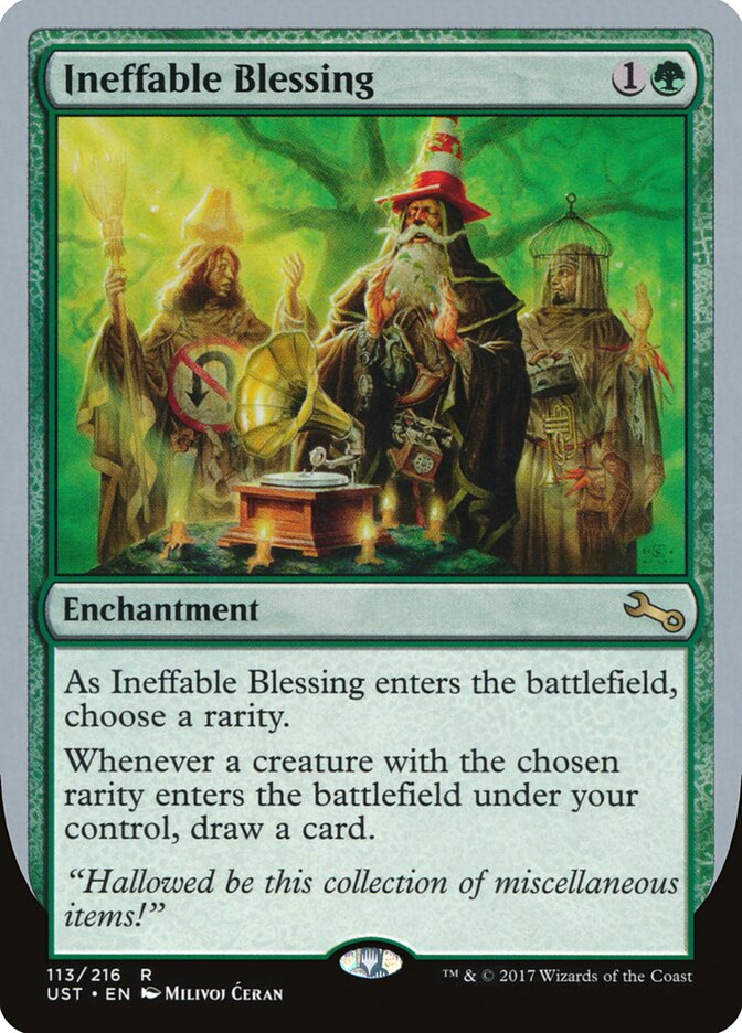 Ineffable Blessing (113d) - Unstable (UST)