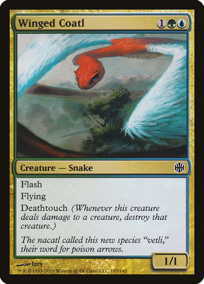 Winged Coatl (105) - Alara Reborn (ARB)