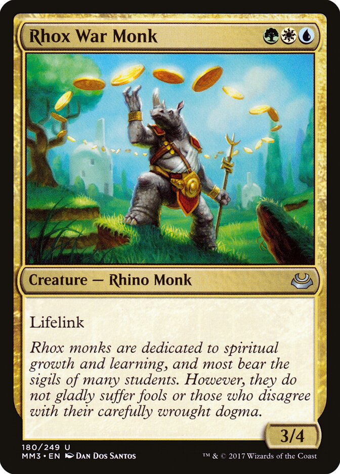 Rhox War Monk (180) - Modern Masters 2017 (MM3)