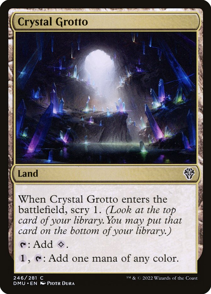 Crystal Grotto (246) - Dominaria United (DMU)