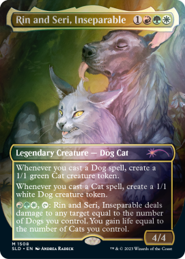Secret Lair Commander Deck: Raining Cats and Dogs - Secret Secret Lair Commander Deck: Raining Cats and Dogs - Secret