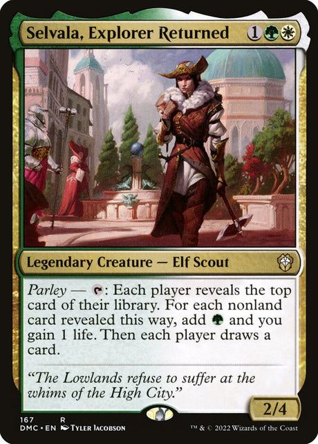 Selvala, Explorer Returned (167) - Dominaria United Commander (DMC)