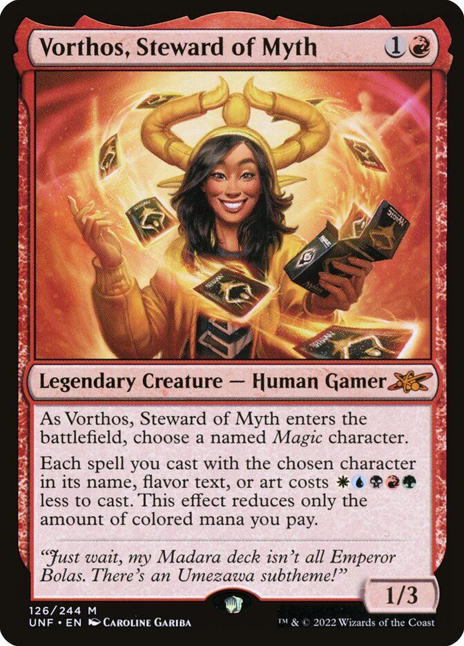 Vorthos, Steward of Myth (126) - Unfinity (UNF)