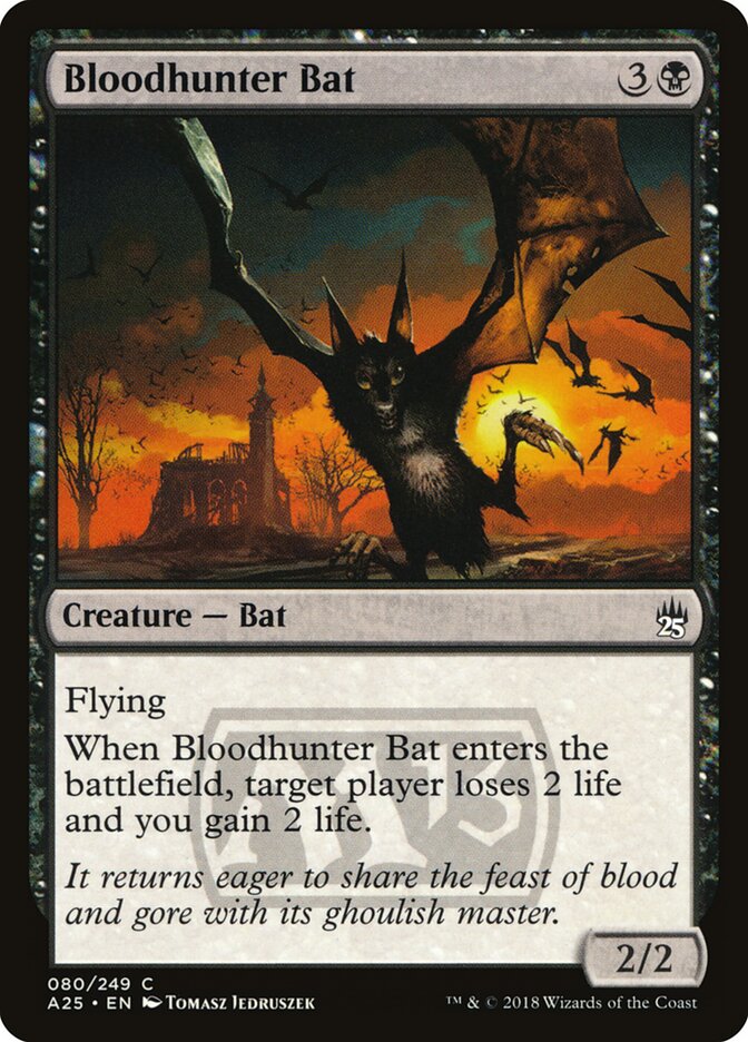 Bloodhunter Bat (80) - Masters 25 (A25)