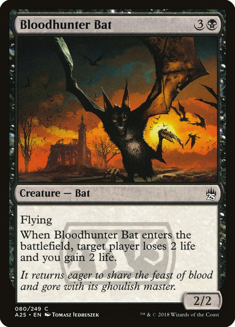 Bloodhunter Bat (80) - Masters 25 (A25)