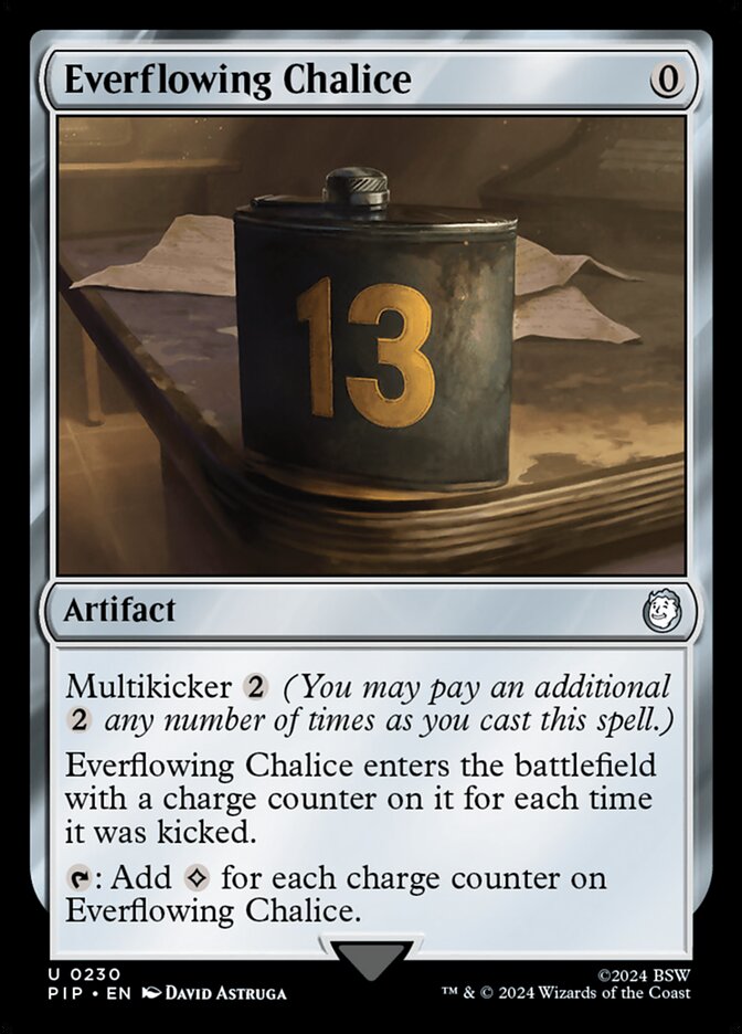 Everflowing Chalice - [Foil] Fallout (PIP)