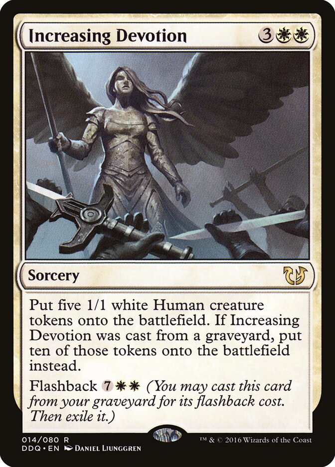 Increasing Devotion (14) - Duel Decks: Blessed vs. Cursed (DDQ)