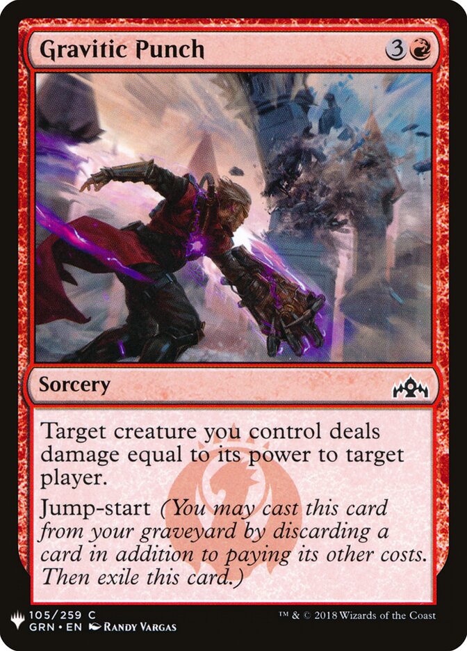 Gravitic Punch (GRN-105) - The List (PLST)