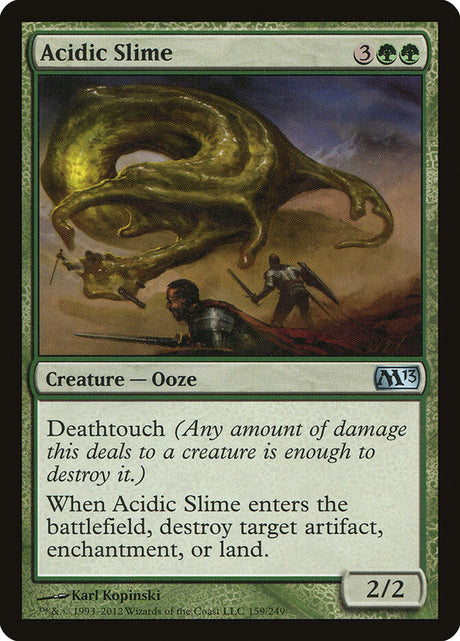 Acidic Slime (159) - Magic 2013 (M13)