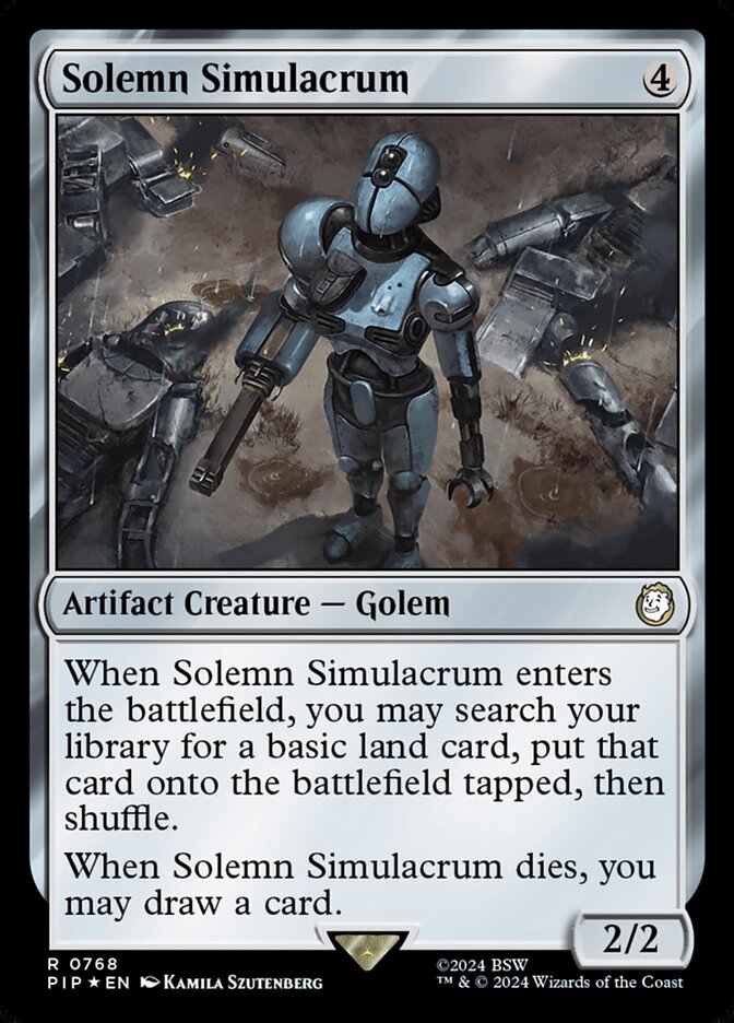 Solemn Simulacrum - [Surge Foil] Fallout (PIP)