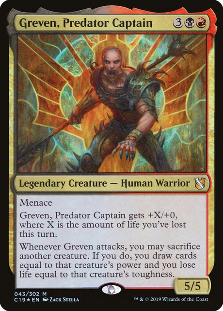 Greven, Predator Captain (43) - Commander 2019 (C19)