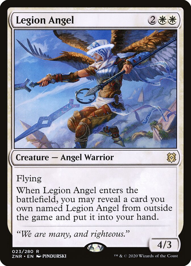 Legion Angel (23) - Zendikar Rising (ZNR)