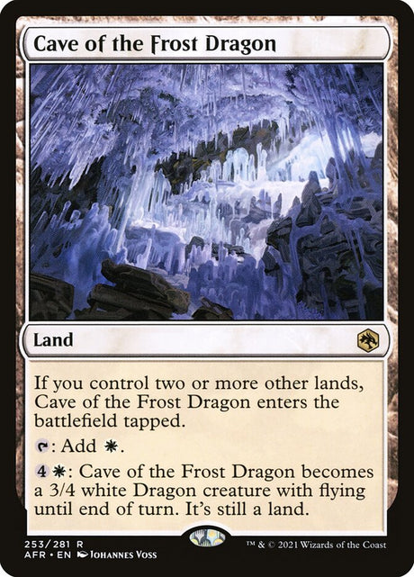 Cave of the Frost Dragon (253) - Adventures in the Forgotten Realms (AFR)