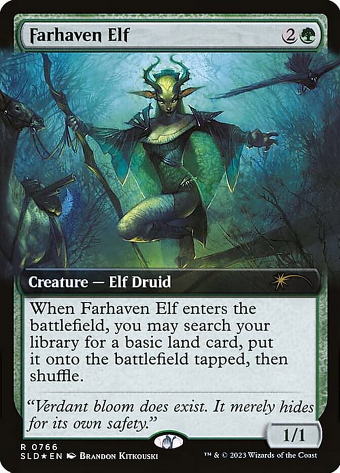 Farhaven Elf (766) - Secret Lair Drop (SLD)