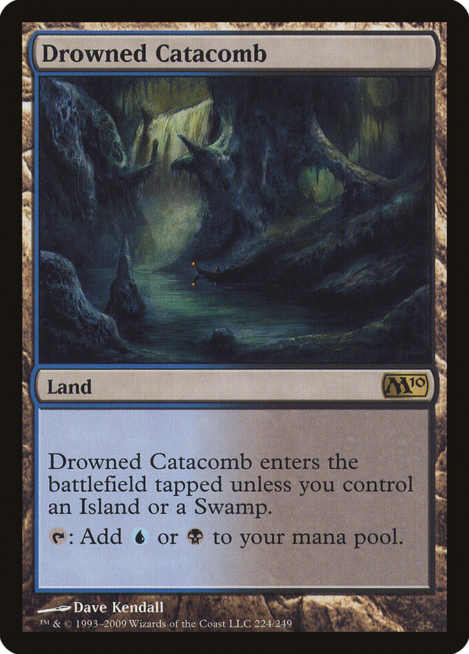 Drowned Catacomb (224) - Magic 2010 (M10)