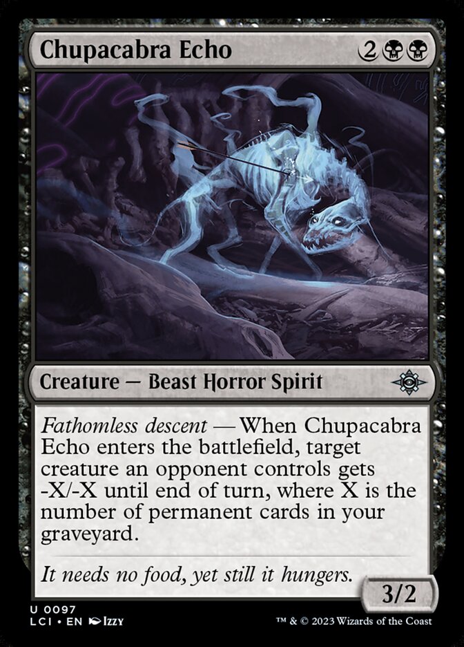 Chupacabra Echo (97) - The Lost Caverns of Ixalan (LCI)