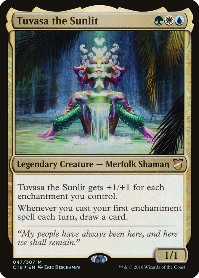 Tuvasa the Sunlit (47) - Commander 2018 (C18)