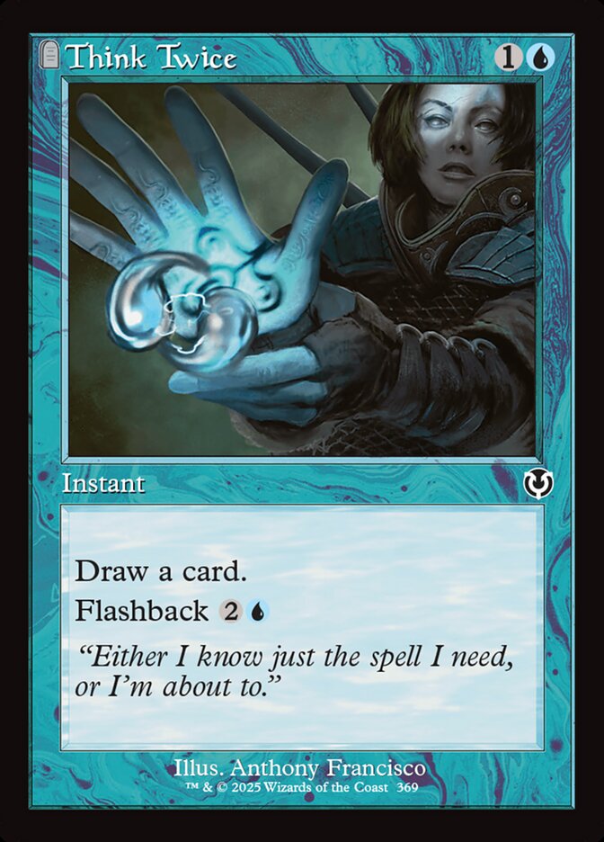 Think Twice - [Retro Frame] Innistrad Remastered (INR)