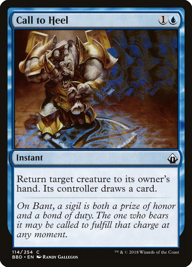 Call to Heel (114) - Battlebond (BBD)