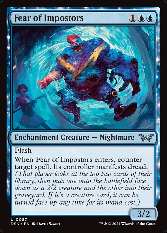 Fear of Impostors - [Foil] Duskmourn: House of Horror (DSK)