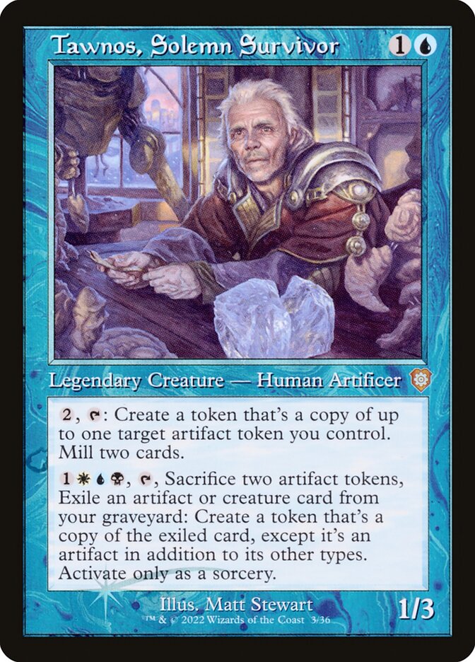 Tawnos, Solemn Survivor (3) - The Brothers' War Commander (BRC)