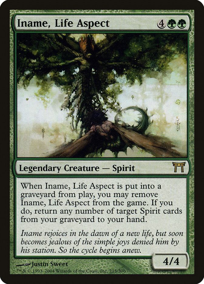 Iname, Life Aspect (215) - Champions of Kamigawa (CHK)