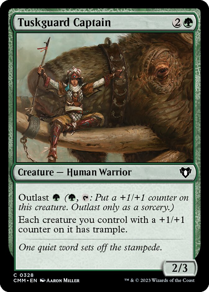 Tuskguard Captain (328) - Commander Masters (CMM)