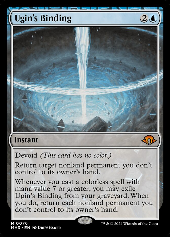 Ugin's Binding (76) - Modern Horizons 3 (MH3)