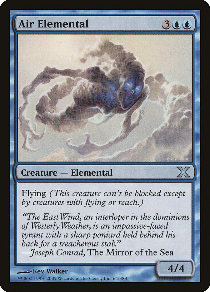 Air Elemental (64) - Tenth Edition (10E)