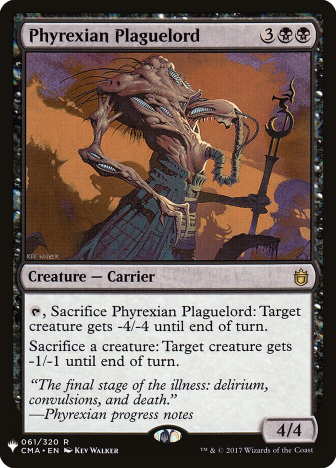 Phyrexian Plaguelord (CMA-61) - The List (PLST)