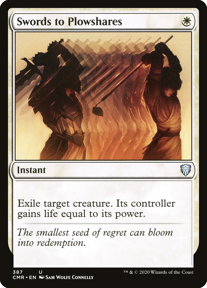 Swords to Plowshares (387) - Commander Legends (CMR)