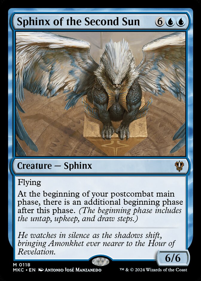 Sphinx of the Second Sun (118) - Murders at Karlov Manor Commander (MKC)