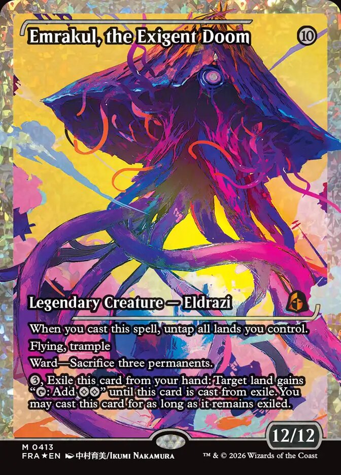 Emrakul, the Exigent Doom (413) - Reality Fracture (FRA)