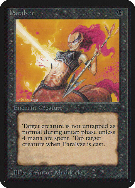 Paralyze (119) - Limited Edition Alpha (LEA)